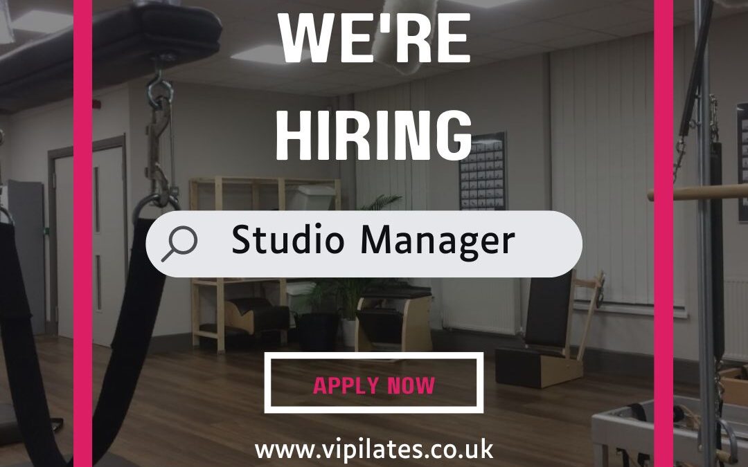 Could you be our new Studio Manager?